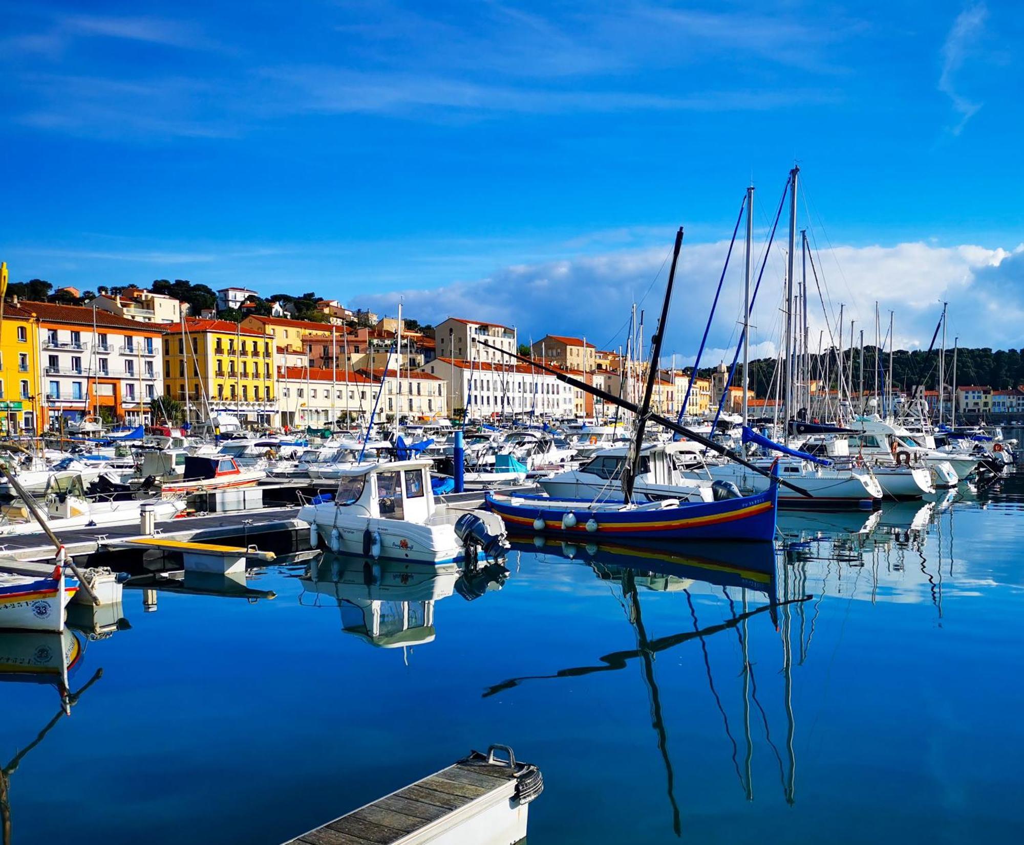 1Br Apartment T2 54M2 Onde Marine 2Nd Floor Lift Wifi Ac Parking Port Vendres Luaran gambar