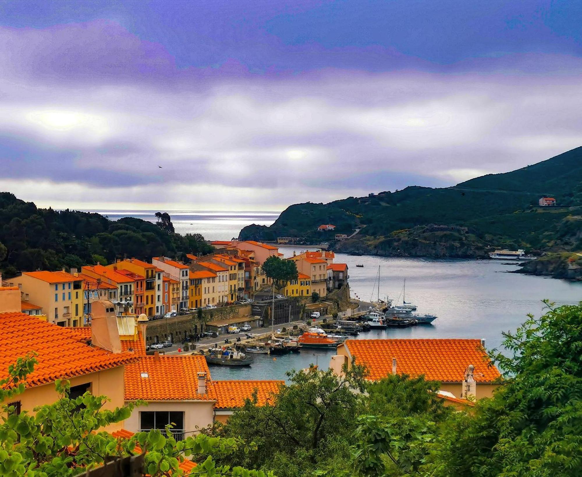 1Br Apartment T2 54M2 Onde Marine 2Nd Floor Lift Wifi Ac Parking Port Vendres Luaran gambar